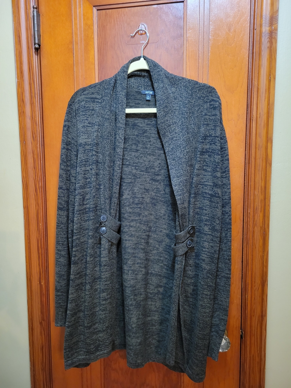 Apt. 9 Women's Open-Front Draped Cardigan